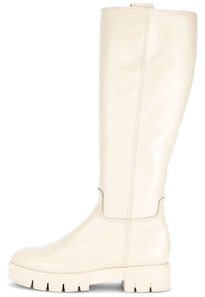 Gabor Stiefel Leder Beige - surf4shoes