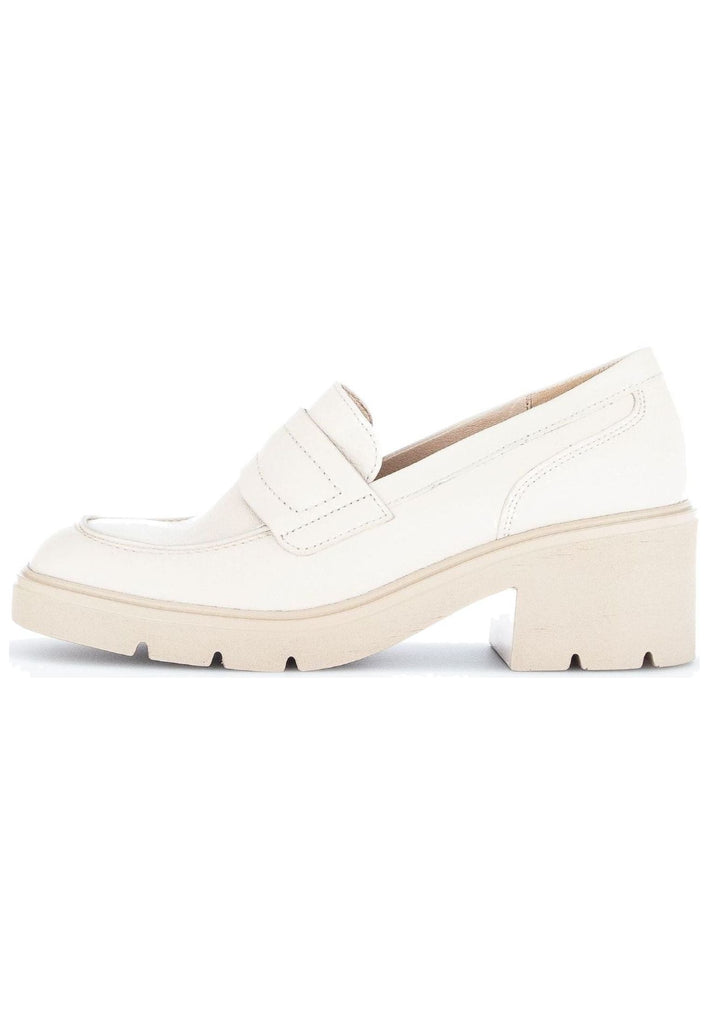 Gabor Slipper Nappaleder Creme - surf4shoes