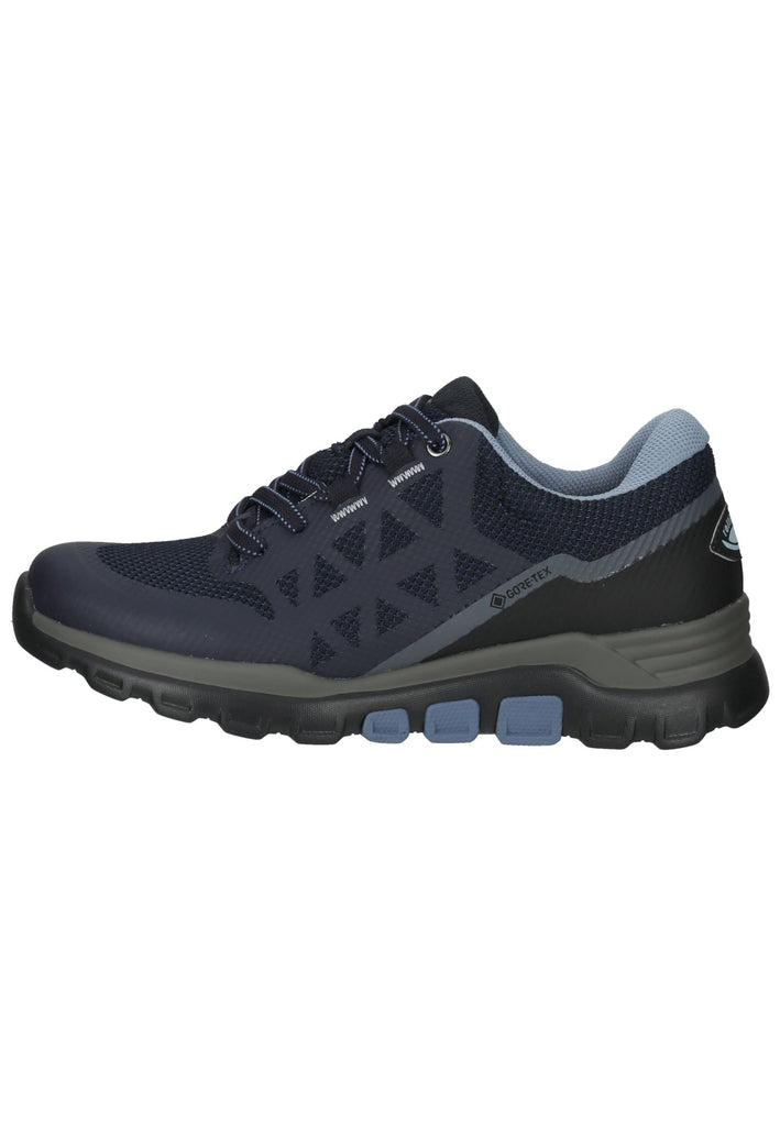 Gabor Sneaker Lederimitat/Textil Blau/Schwarz - surf4shoes