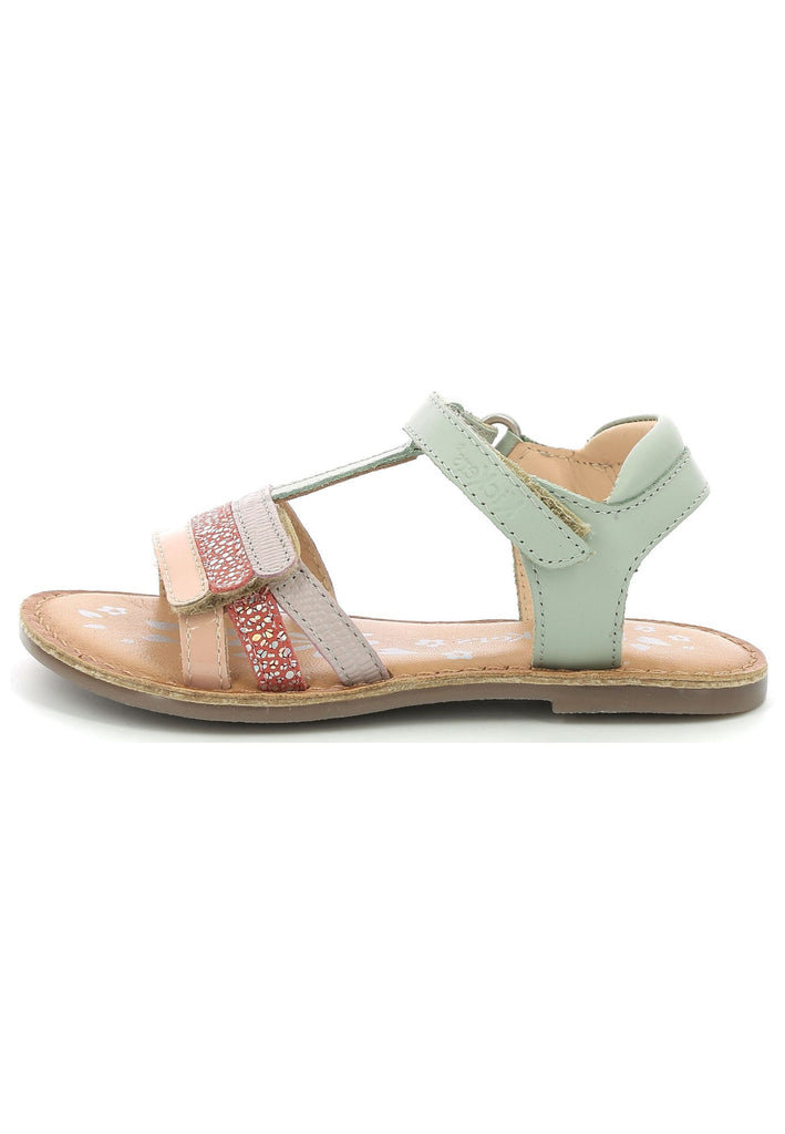 Kickers Sandalen Leder Grün/Kombi - surf4shoes
