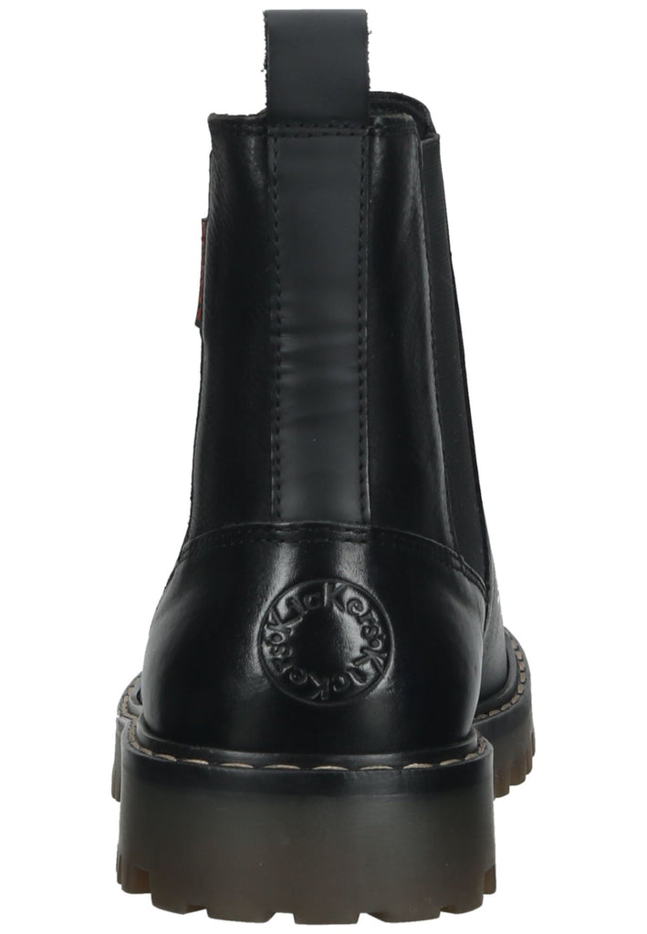 Kickers Stiefelette Leder/Textil Schwarz - surf4shoes