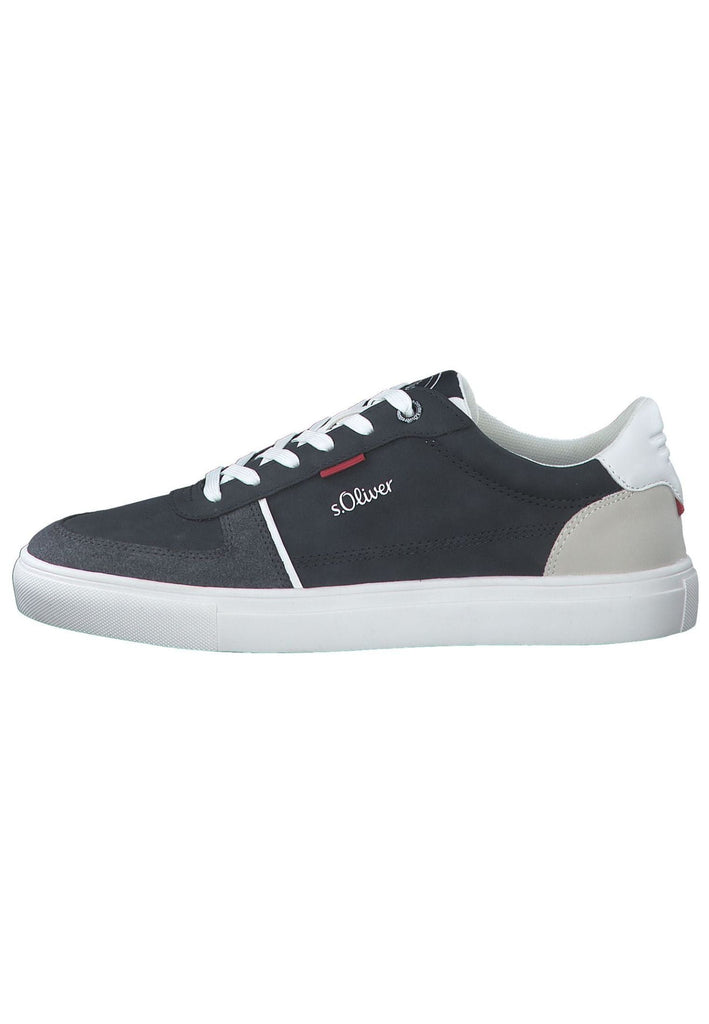 s.Oliver Sneaker Lederimitat Navy - surf4shoes