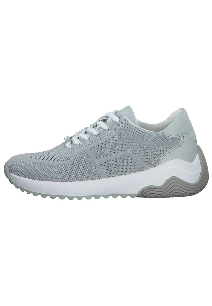 s.Oliver Sneaker Lederimitat Hellblau - surf4shoes
