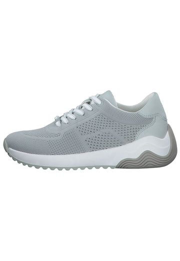 s.Oliver Sneaker Lederimitat Hellblau - surf4shoes