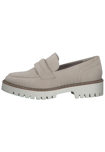 s.Oliver Slipper Lederimitat Beige - surf4shoes