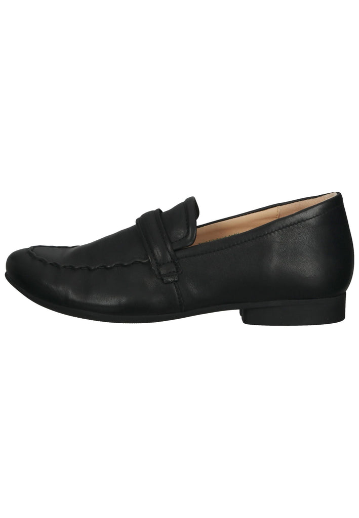 Think! Slipper Glattleder Schwarz - surf4shoes