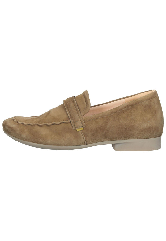 Think! Slipper Veloursleder Grün/Kombi - surf4shoes