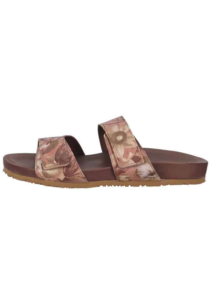 Think! Pantoletten Glattleder Rosa - surf4shoes