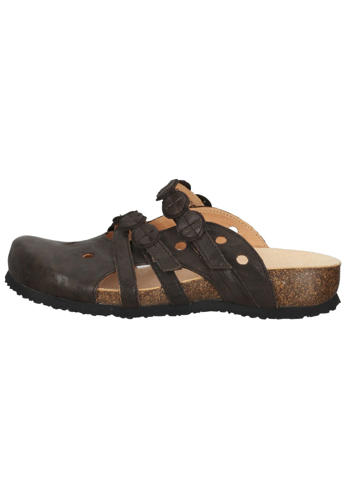 Think! Pantoletten Leder Cafe - surf4shoes