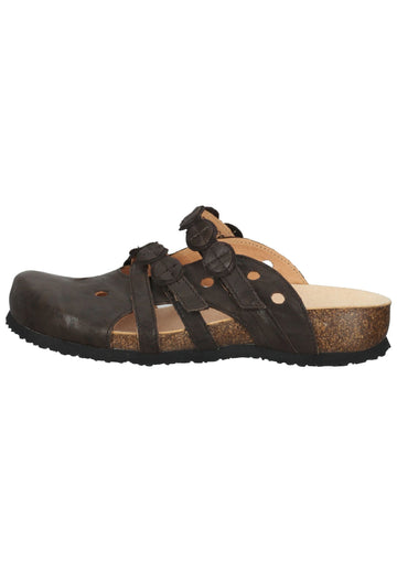 Think! Pantoletten Leder Cafe - surf4shoes
