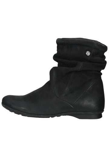 Think! Stiefelette Nubukleder Schwarz - surf4shoes