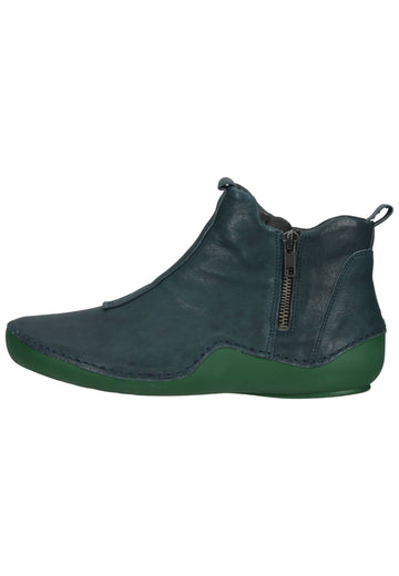 Think! Stiefelette Glattleder Petrol - surf4shoes