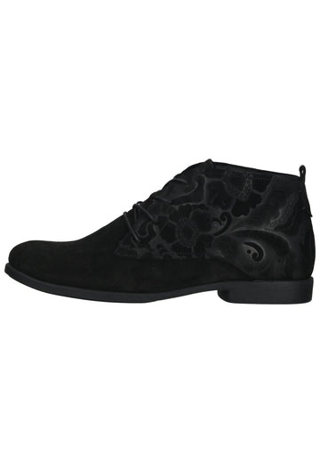 Think! Halbschuhe Veloursleder Schwarz Kombi - surf4shoes