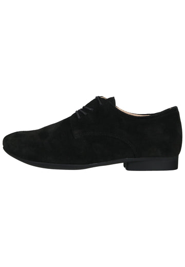 Think! Halbschuhe Veloursleder Schwarz - surf4shoes