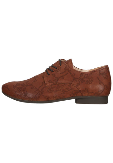 Think! Halbschuhe Leder Cognac - surf4shoes