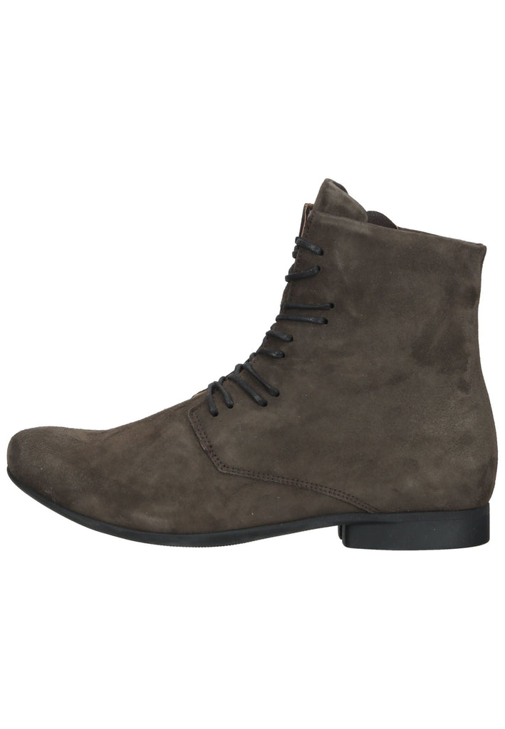 Think! Stiefelette Veloursleder Graphite - surf4shoes
