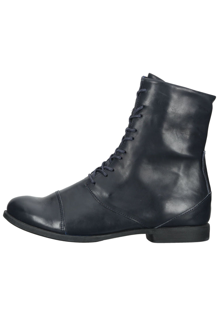 Think! Stiefelette Glattleder Navy - surf4shoes