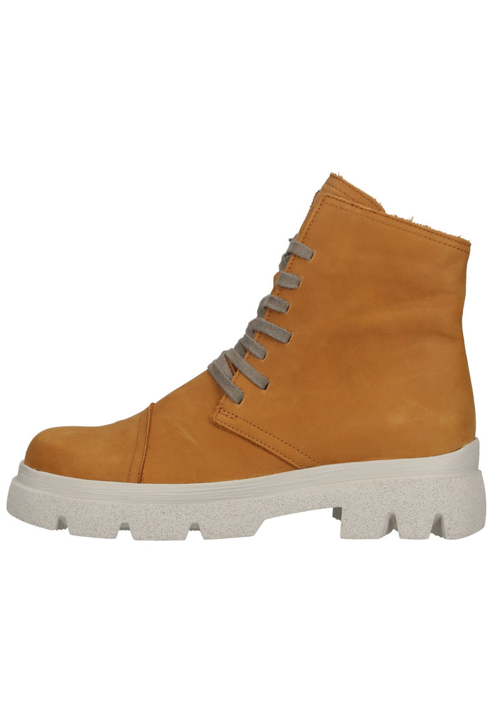 Think! Stiefelette Nubukleder Senf - surf4shoes