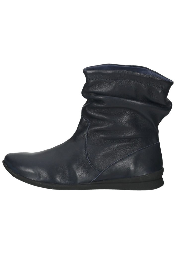 Think! Stiefelette Glattleder Navy - surf4shoes