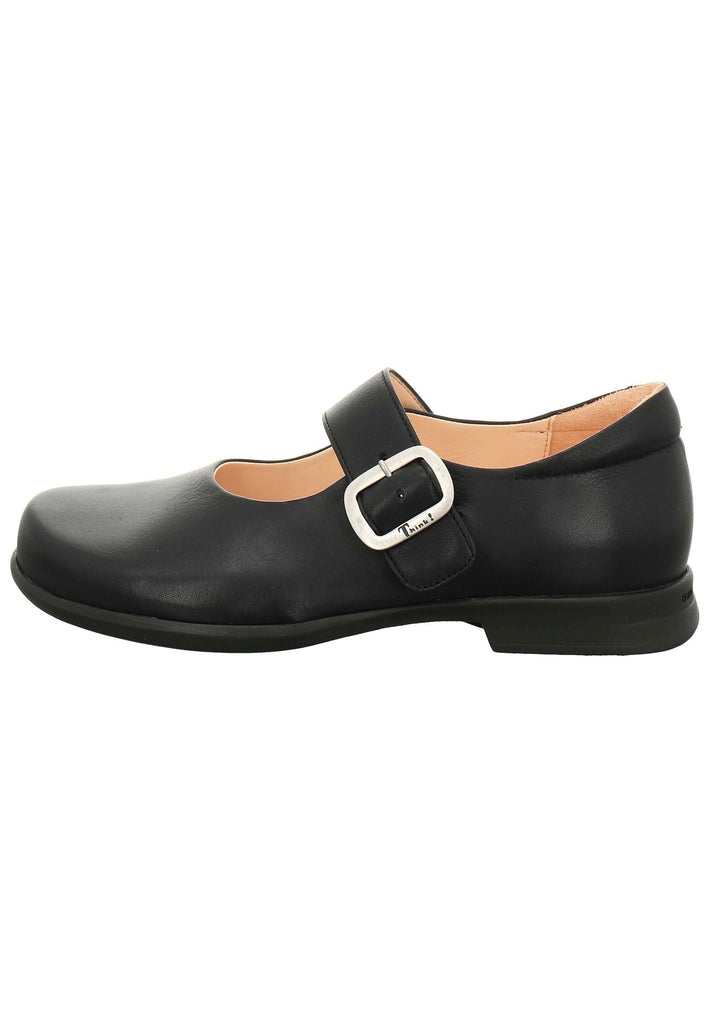 Think! Slipper Leder Schwarz - surf4shoes