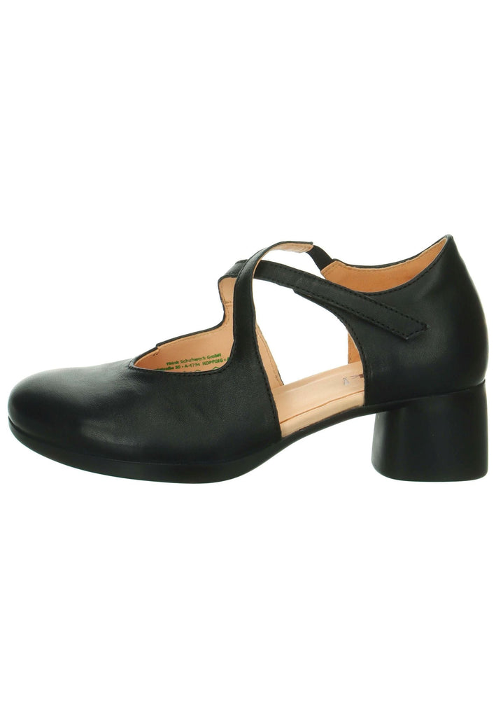 Think! Pumps Leder Schwarz - surf4shoes