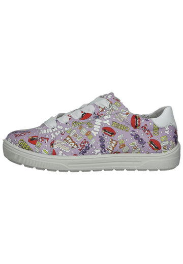Ricosta Sneaker Leder/Textil Flieder - surf4shoes