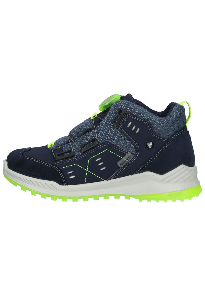 Ricosta Sneaker Leder/Synthetik Dunkelblau/Grün - surf4shoes