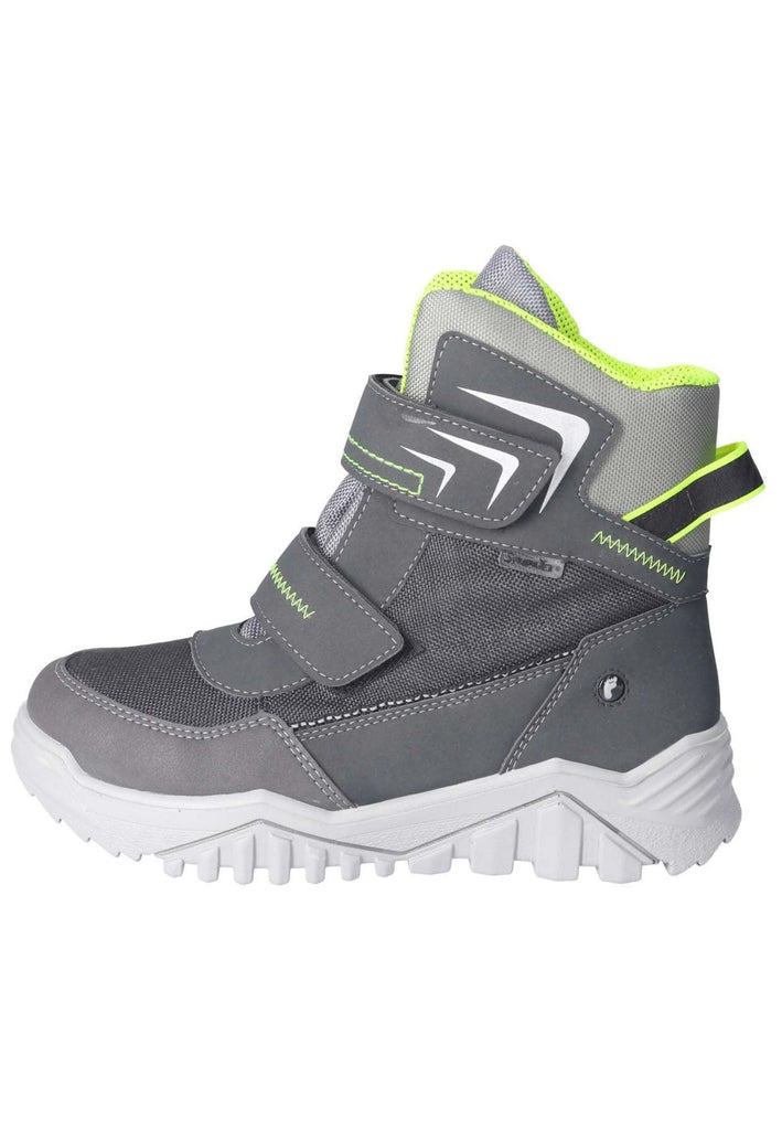 Ricosta Stiefelette Lederimitat/Textil Carbon Warmfutter - surf4shoes