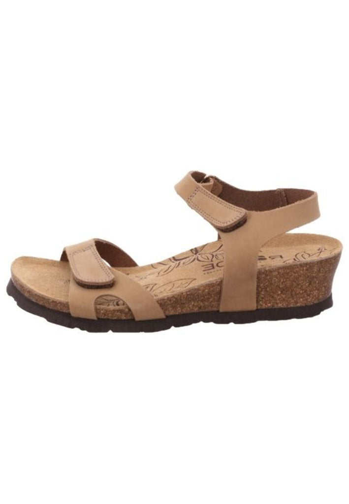 Rohde Sandalen Nubukleder Natur - surf4shoes