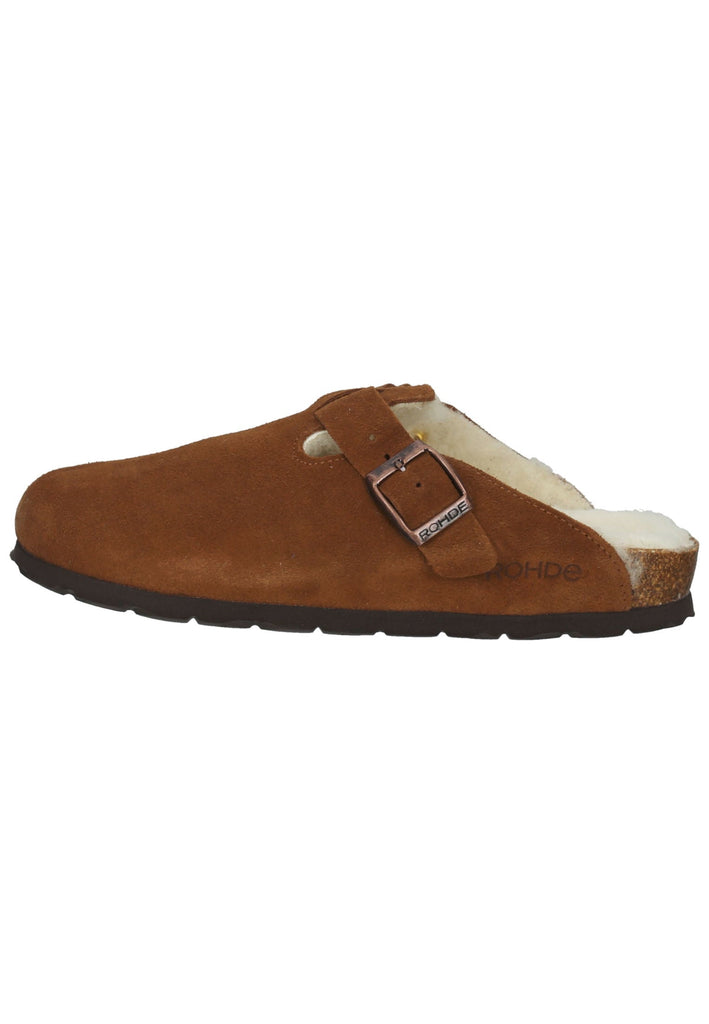Rohde Hausschuhe Veloursleder Ginger Warmfutter - surf4shoes