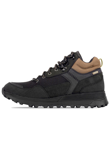 Clarks Wanderschuhe Veloursleder Schwarz - surf4shoes
