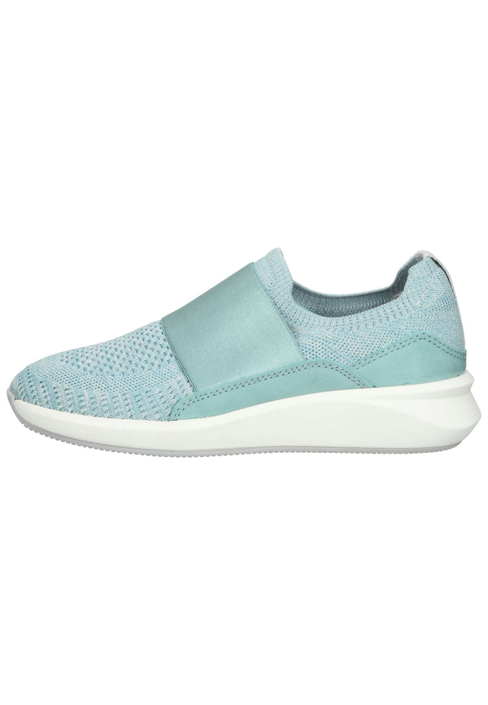 Clarks Slipper Textil Türkis - surf4shoes