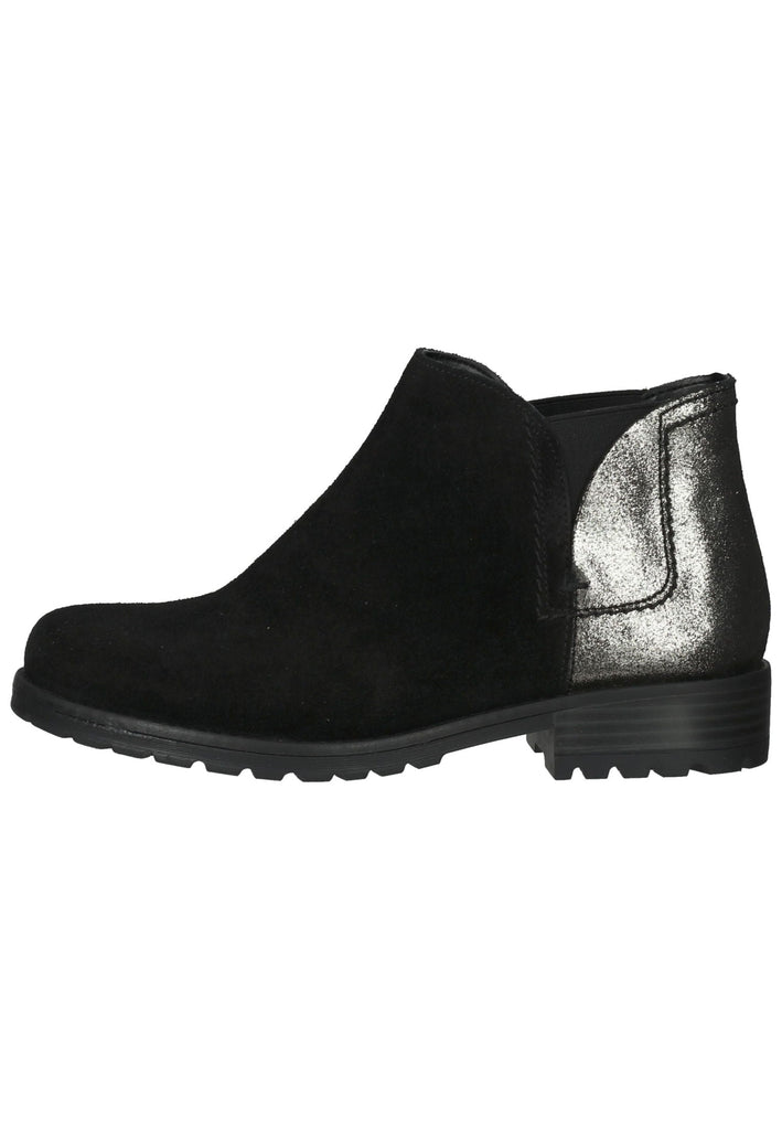 Clarks Stiefelette Veloursleder Schwarz - surf4shoes