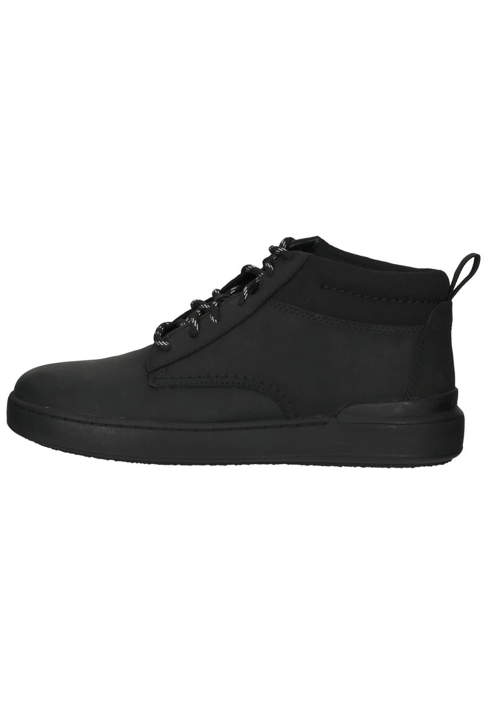 Clarks Sneaker Leder Schwarz - surf4shoes