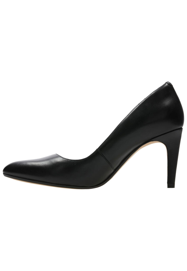 Clarks Pumps Leder Schwarz - surf4shoes