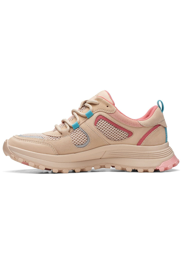 Clarks Sneaker Leder Sand - surf4shoes