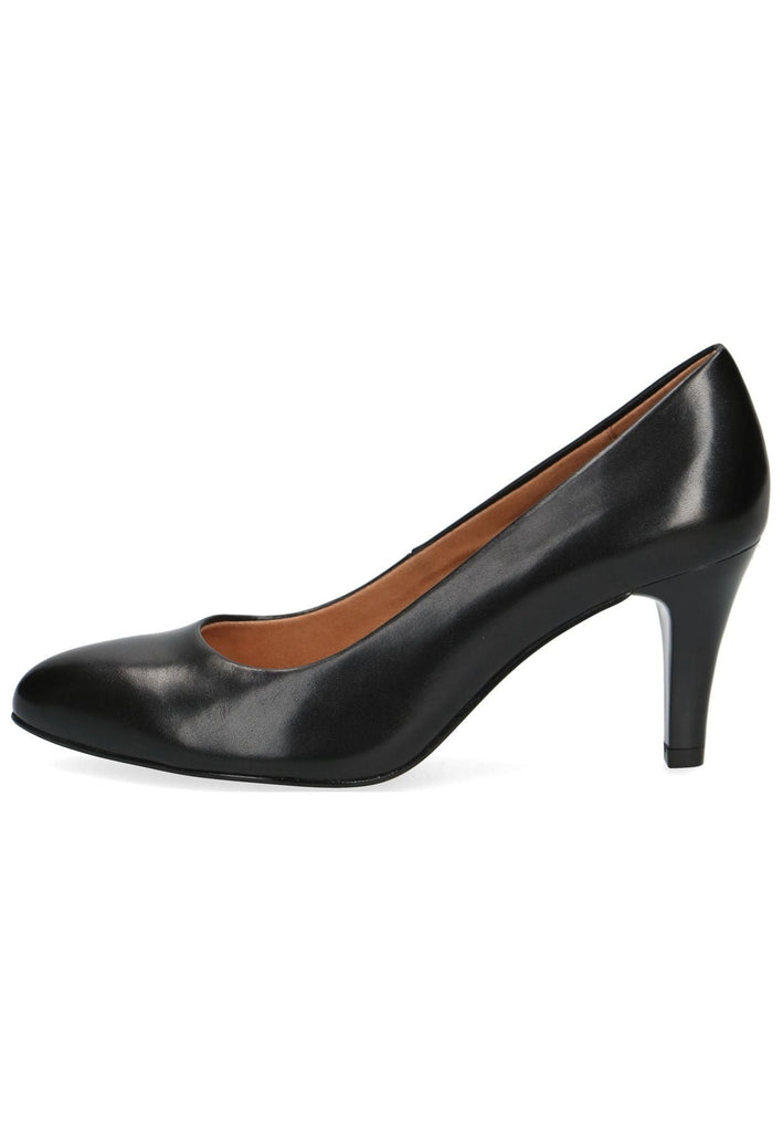 Caprice Pumps Leder Schwarz - surf4shoes