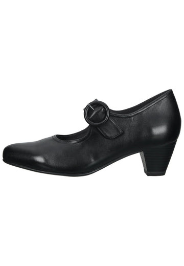 Caprice Pumps Leder Schwarz - surf4shoes