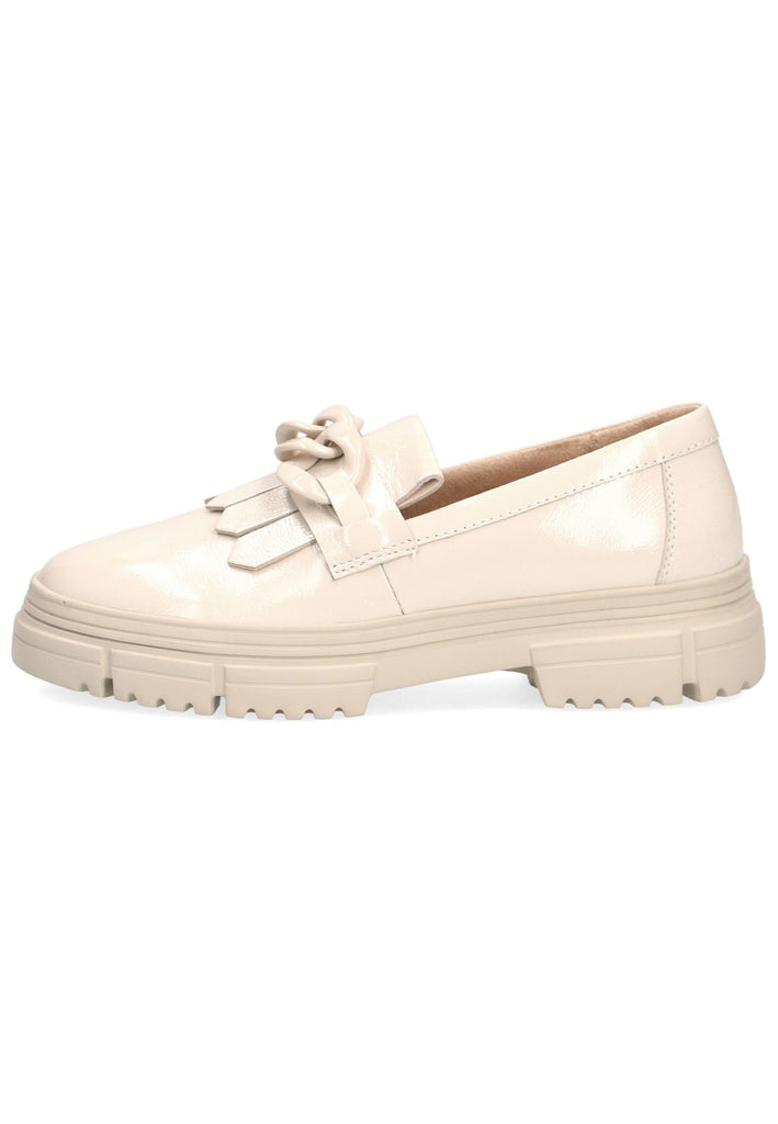 Caprice Slipper Leder Weiß - surf4shoes
