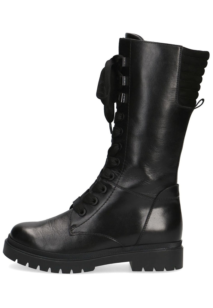 Caprice Stiefel Leder Schwarz Kombi - surf4shoes