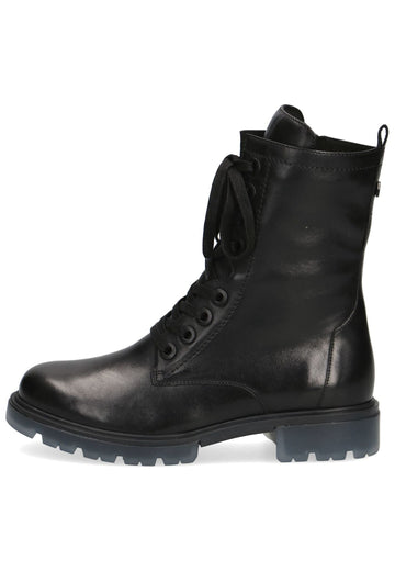 Caprice Stiefelette Leder Schwarz - surf4shoes
