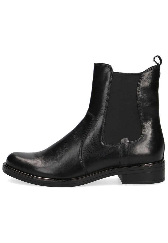Caprice Stiefelette Leder/Textil Schwarz - surf4shoes