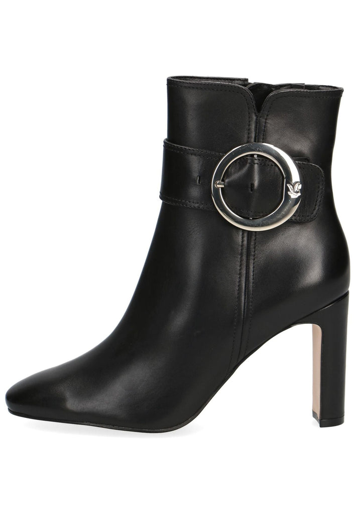 Caprice Stiefelette Leder Schwarz - surf4shoes