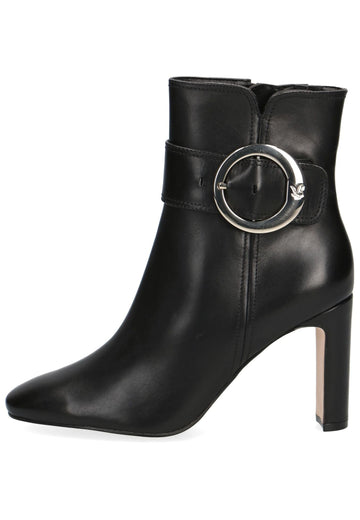 Caprice Stiefelette Leder Schwarz - surf4shoes
