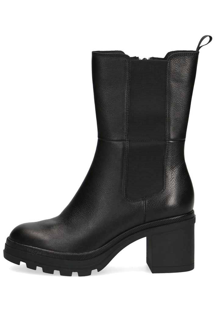 Caprice Stiefelette Leder/Textil Schwarz - surf4shoes