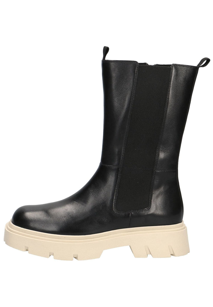 Caprice Stiefel Leder/Textil Schwarz - surf4shoes