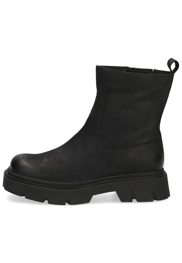 Caprice Stiefelette Leder Schwarz - surf4shoes