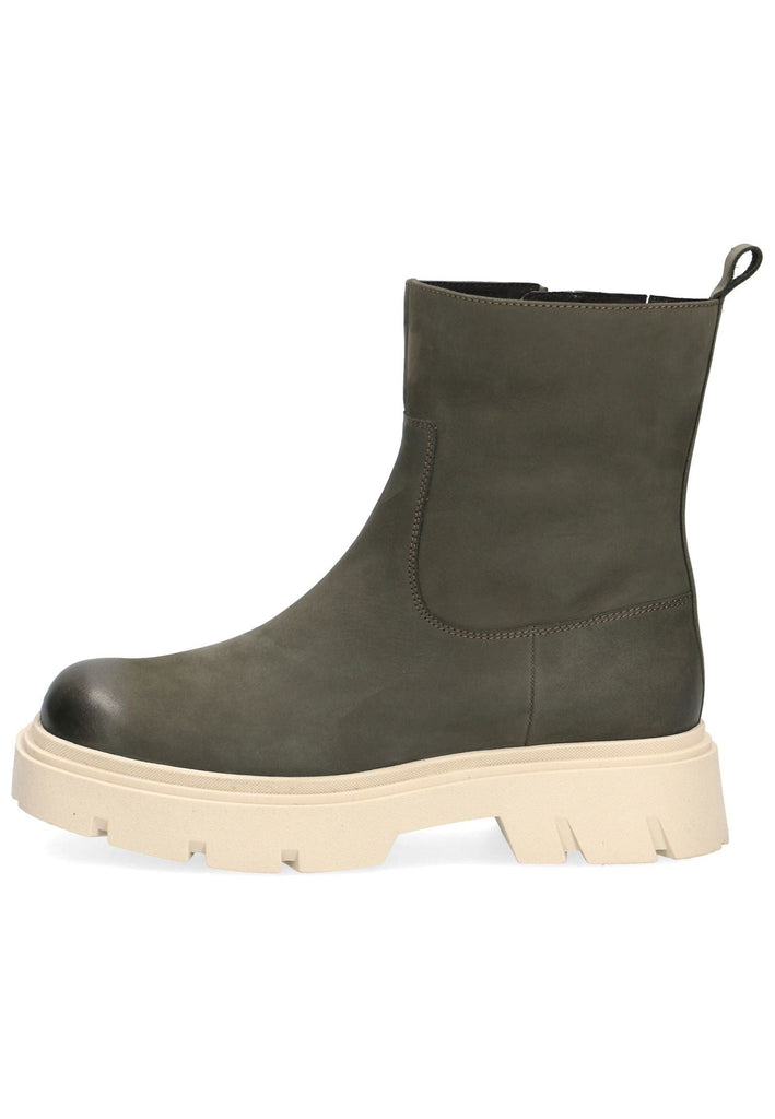 Caprice Stiefelette Leder Dunkelgrün - surf4shoes