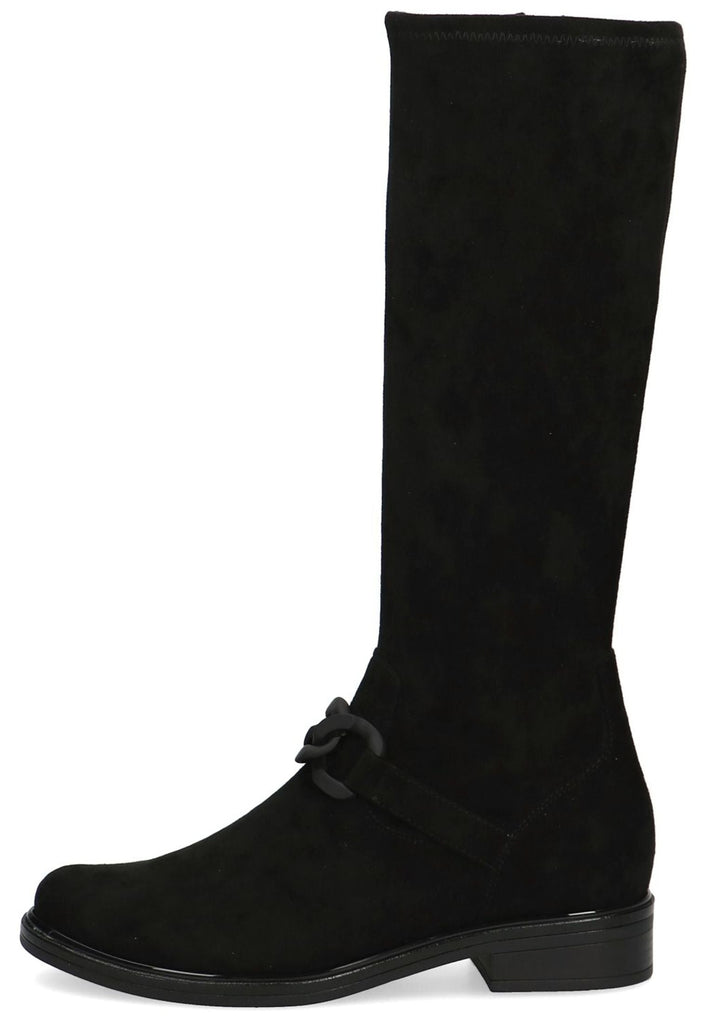 Caprice Stiefel Textil Schwarz - surf4shoes