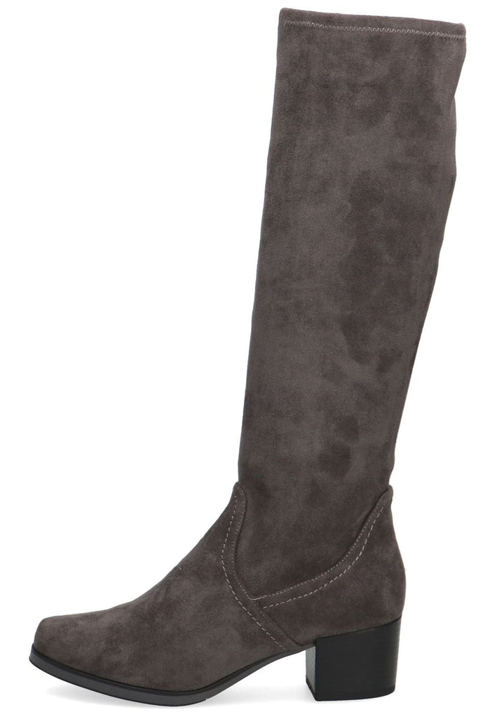 Caprice Stiefel Textil Dunkelgrau - surf4shoes